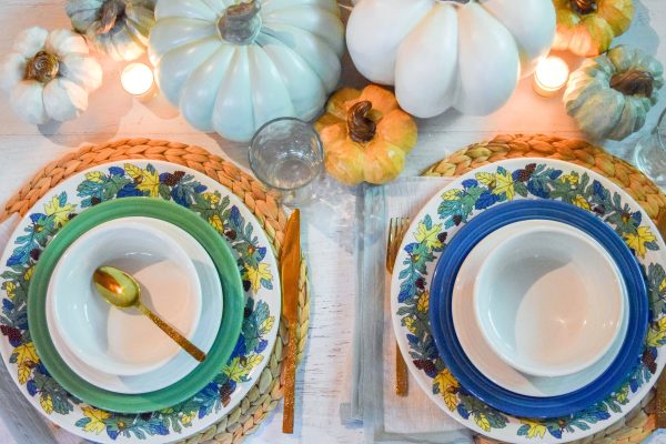 Blue Fall Fantasy Chop Plate Online Hot Sale - Image 2
