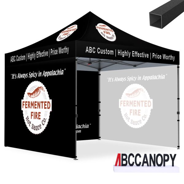 ABCCANOPY Custom Canopy Tent 10x10 10x15 10x20 Pop Up Shelter (S1 Commercial) For Sale - Image 2