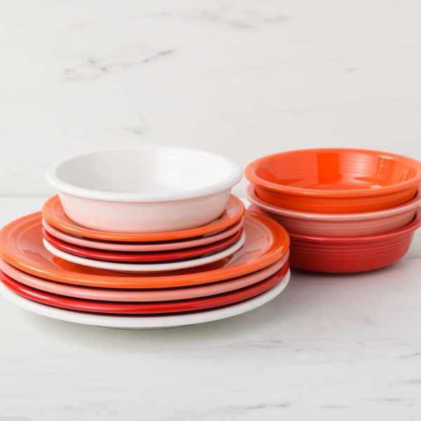 Sunset Horizon Classic Rim 12-Piece Dinnerware Set, Service for 4 on Sale - Image 2