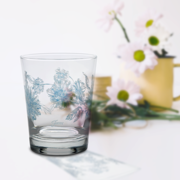 15 oz. Fiesta® Botanical Floral Tapered Double Old Fashion – Set of 4 Online Sale - Image 3