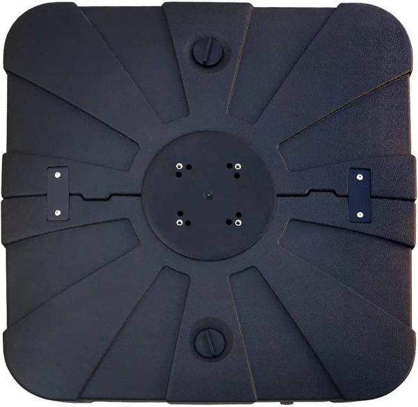 ABCCANOPY 220 242.5 275 352 lbs Patio Umbrella Base Sand Water Filled, Black Online - Image 4