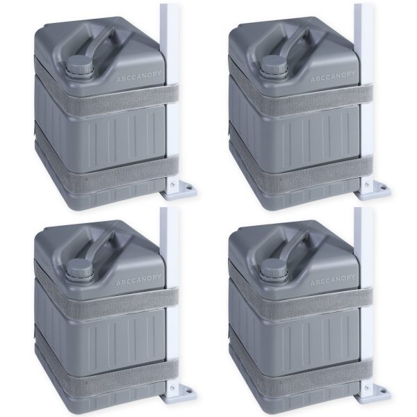 ABCCANOPY Canopy Heavy Duty 115LB Umbrella Water Weights(4Pack) Cheap - Image 5