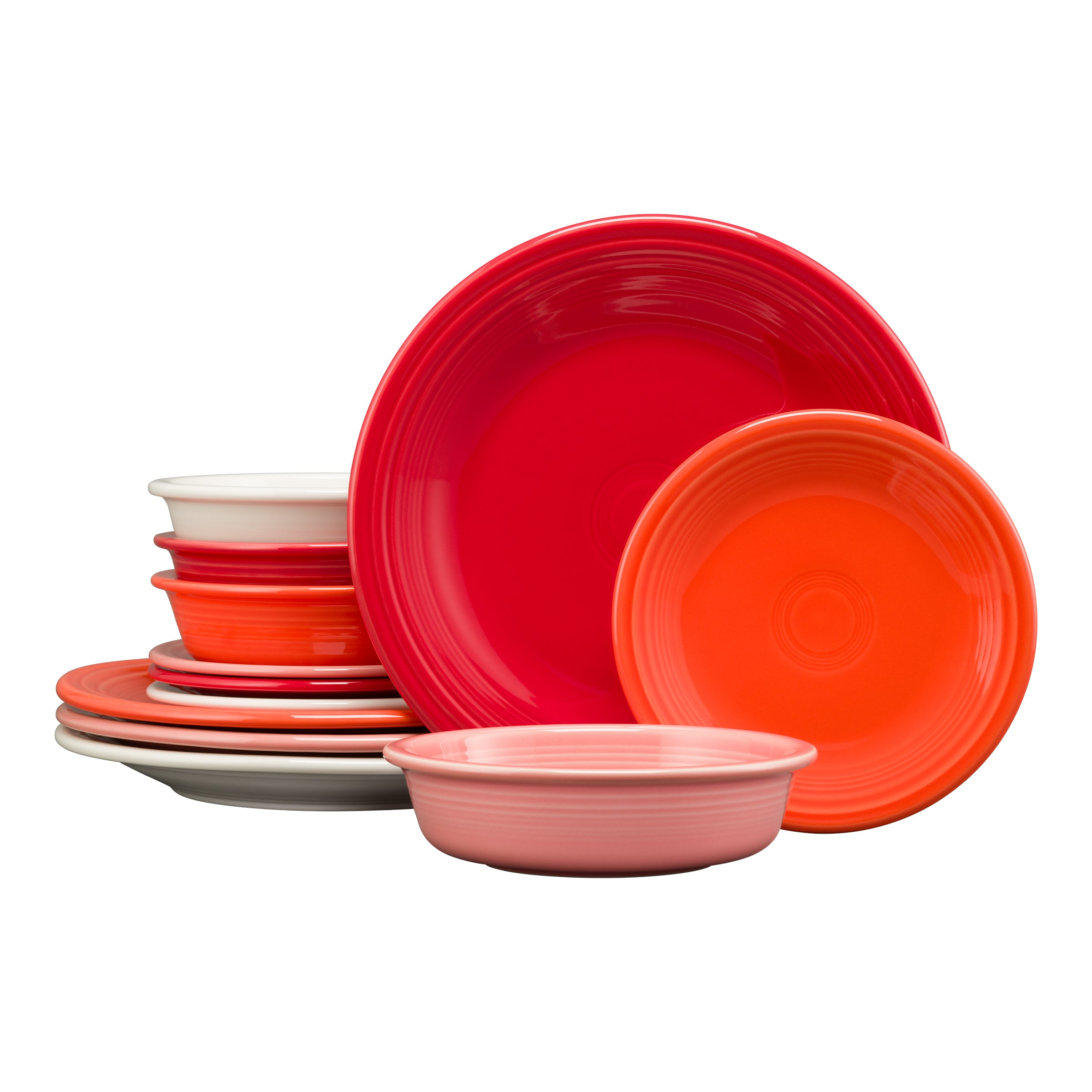 Sunset Horizon Classic Rim 12-Piece Dinnerware Set, Service for 4 on Sale