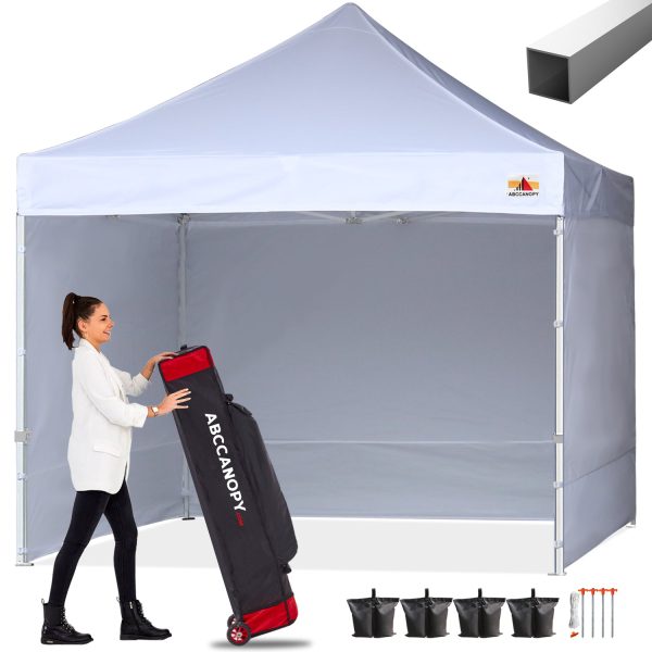 ABCCANOPY S1 Commercial Pop Up 10x10 10x15 10x20 Canopy Tent with Sidewalls Fashion