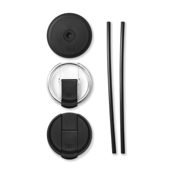 Classic Tumbler Lid 3 Pack - Straw Lid, Flip Lid, and Clear Flip Lid Online Sale