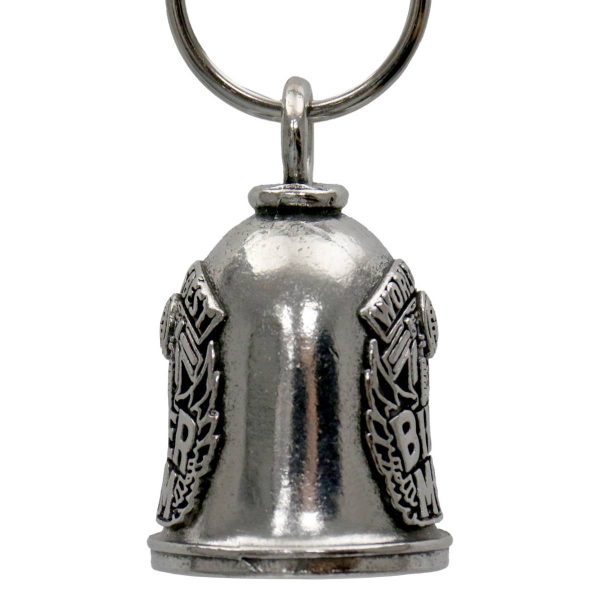 Milwaukee Leather MLB9077 Biker Mom Motorcycle Good Luck Bell w  Key Ring-Key Chain Accessory for Bikers Online - Image 3