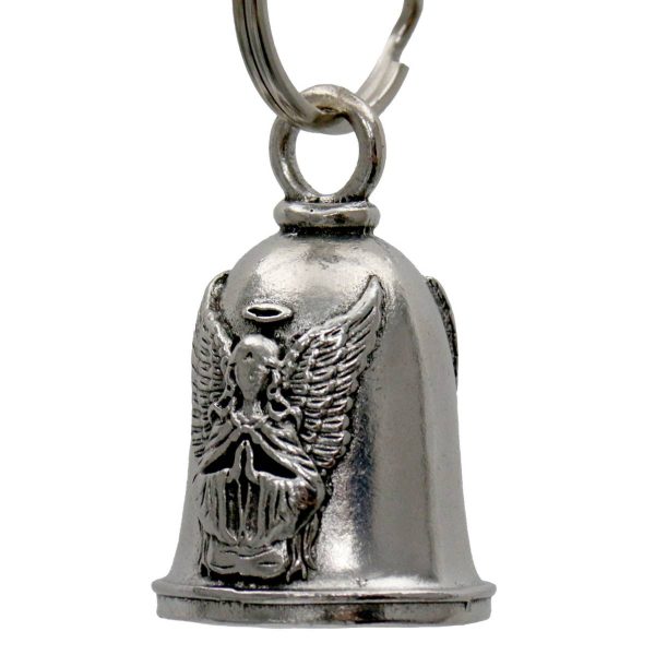 Milwaukee Leather MLB9067 Angel Motorcycle Good Luck Bell w  Key Ring-Key Chain Accessory for Bikers on Sale - Image 2